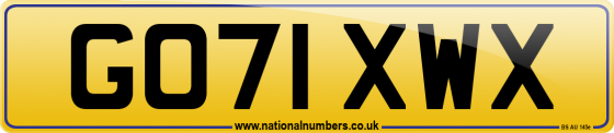 GO71 XWX