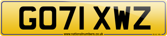 GO71 XWZ
