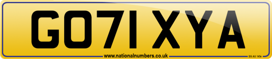 GO71 XYA