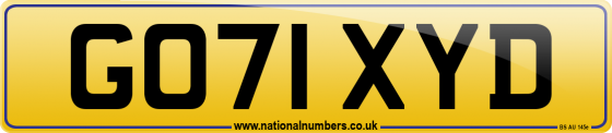 GO71 XYD