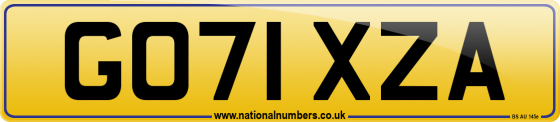 GO71 XZA