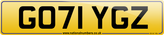 GO71 YGZ
