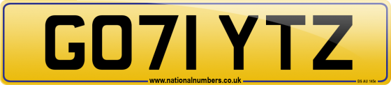 GO71 YTZ