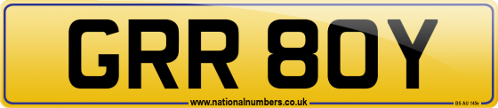 GRR 80Y