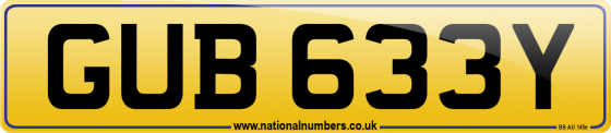 GUB 633Y