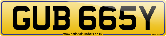 GUB 665Y