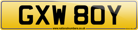 GXW 80Y