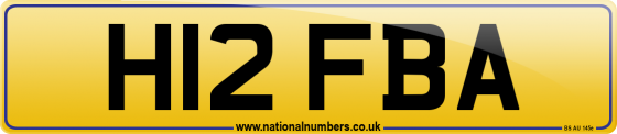 H12 FBA