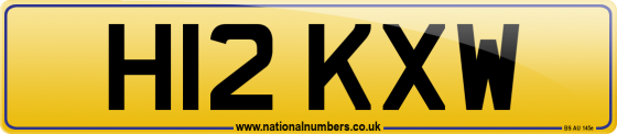 H12 KXW