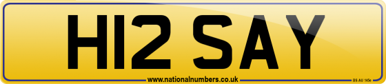 H12 SAY