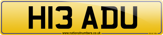 H13 ADU