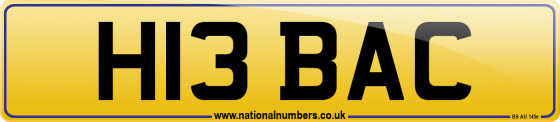 H13 BAC
