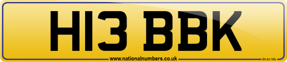 H13 BBK