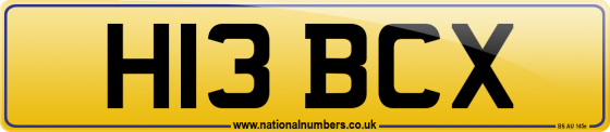 H13 BCX