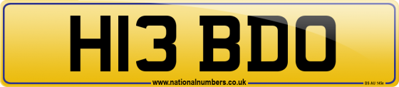 H13 BDO