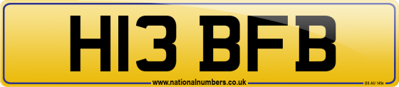 H13 BFB