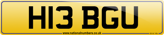 H13 BGU