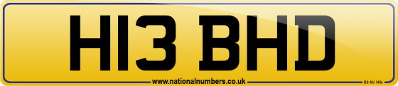 H13 BHD
