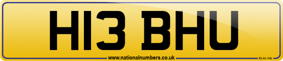 H13 BHU