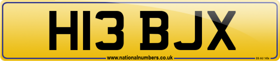 H13 BJX