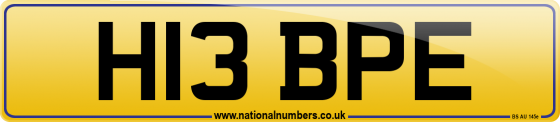 H13 BPE