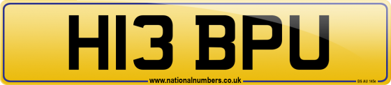 H13 BPU