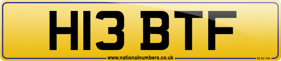 H13 BTF