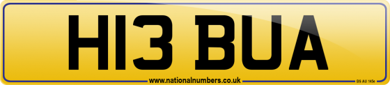 H13 BUA
