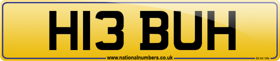 H13 BUH
