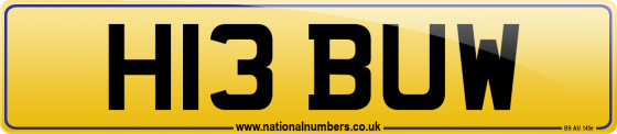 H13 BUW