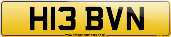H13 BVN