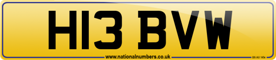 H13 BVW