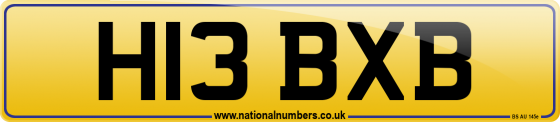 H13 BXB