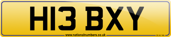 H13 BXY