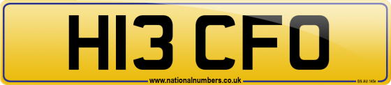 H13 CFO