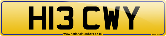 H13 CWY