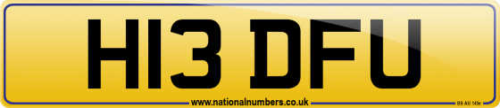 H13 DFU