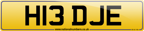 H13 DJE
