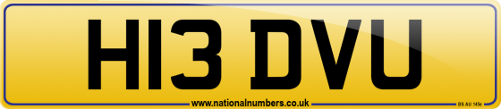 H13 DVU