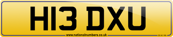 H13 DXU