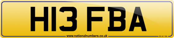 H13 FBA