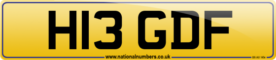 H13 GDF