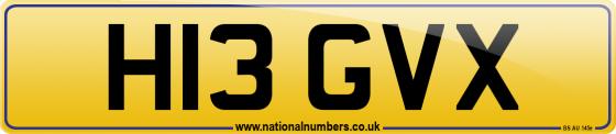 H13 GVX