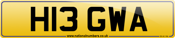 H13 GWA