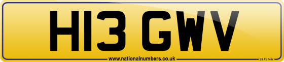 H13 GWV