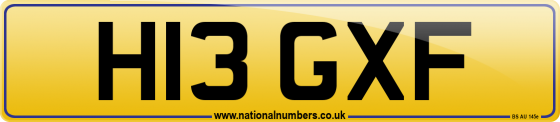 H13 GXF