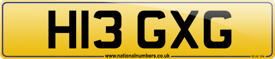 H13 GXG