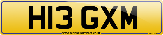H13 GXM