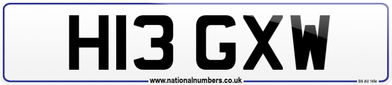 H13 GXW