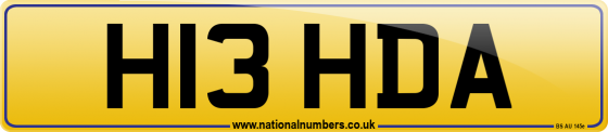 H13 HDA